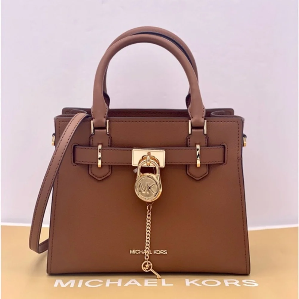 Michael Kors Hamilton Small Satchel Crossbody Luggage
